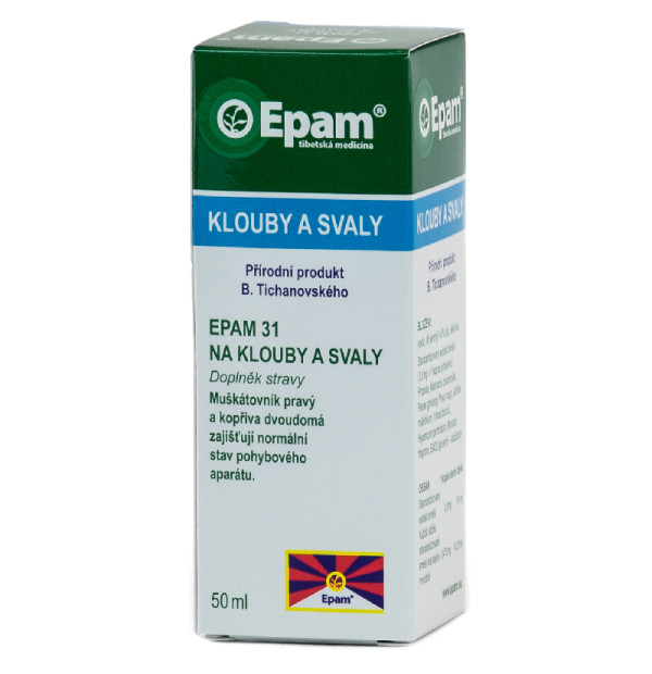 Epam 31 - For Joints and Muscles 50 ml