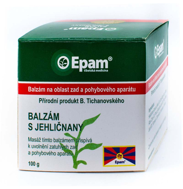 Mit Nadelbäumen - Balsam Epam - für Rücken und Bewegungsapparat 100g