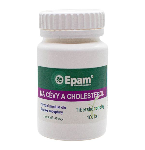 For Vessels and Cholesterol - Epam Capsules 100 pcs